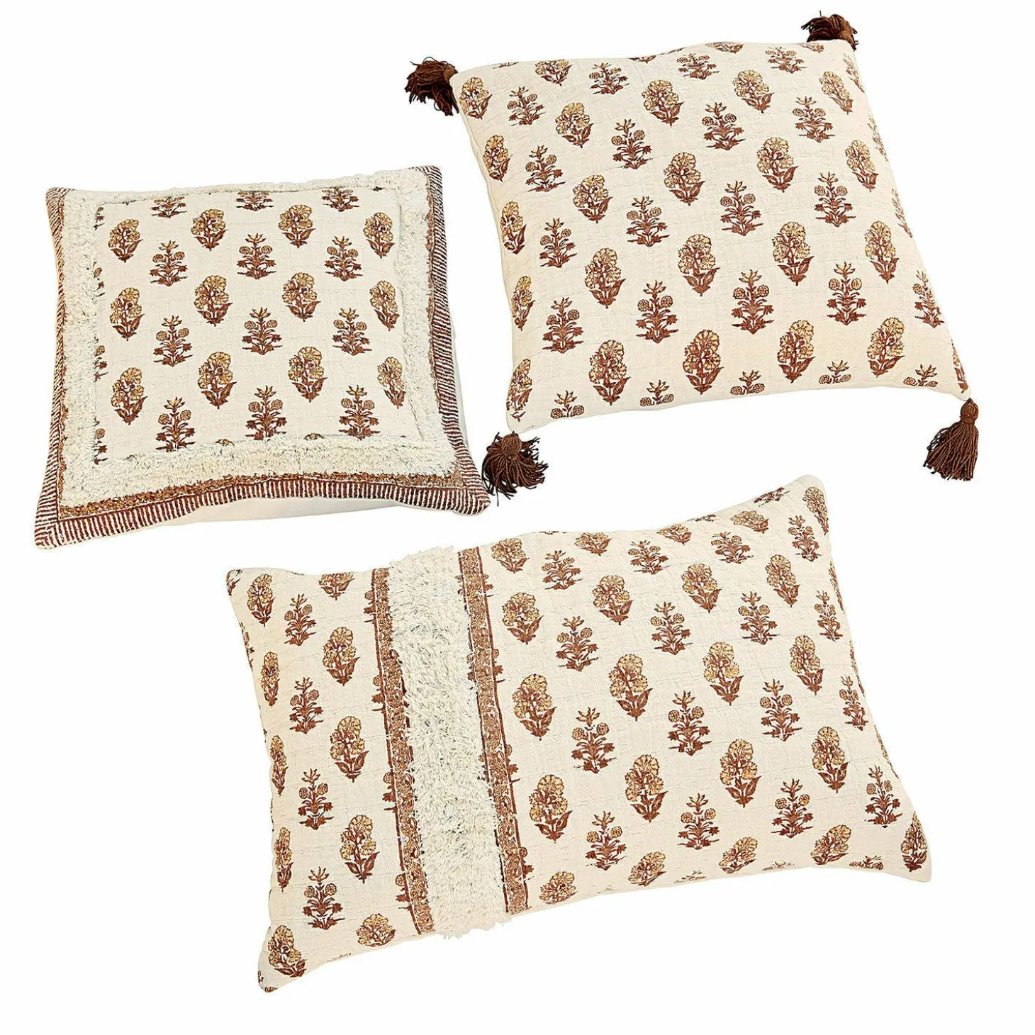Set di 3 copricuscini Arsalan