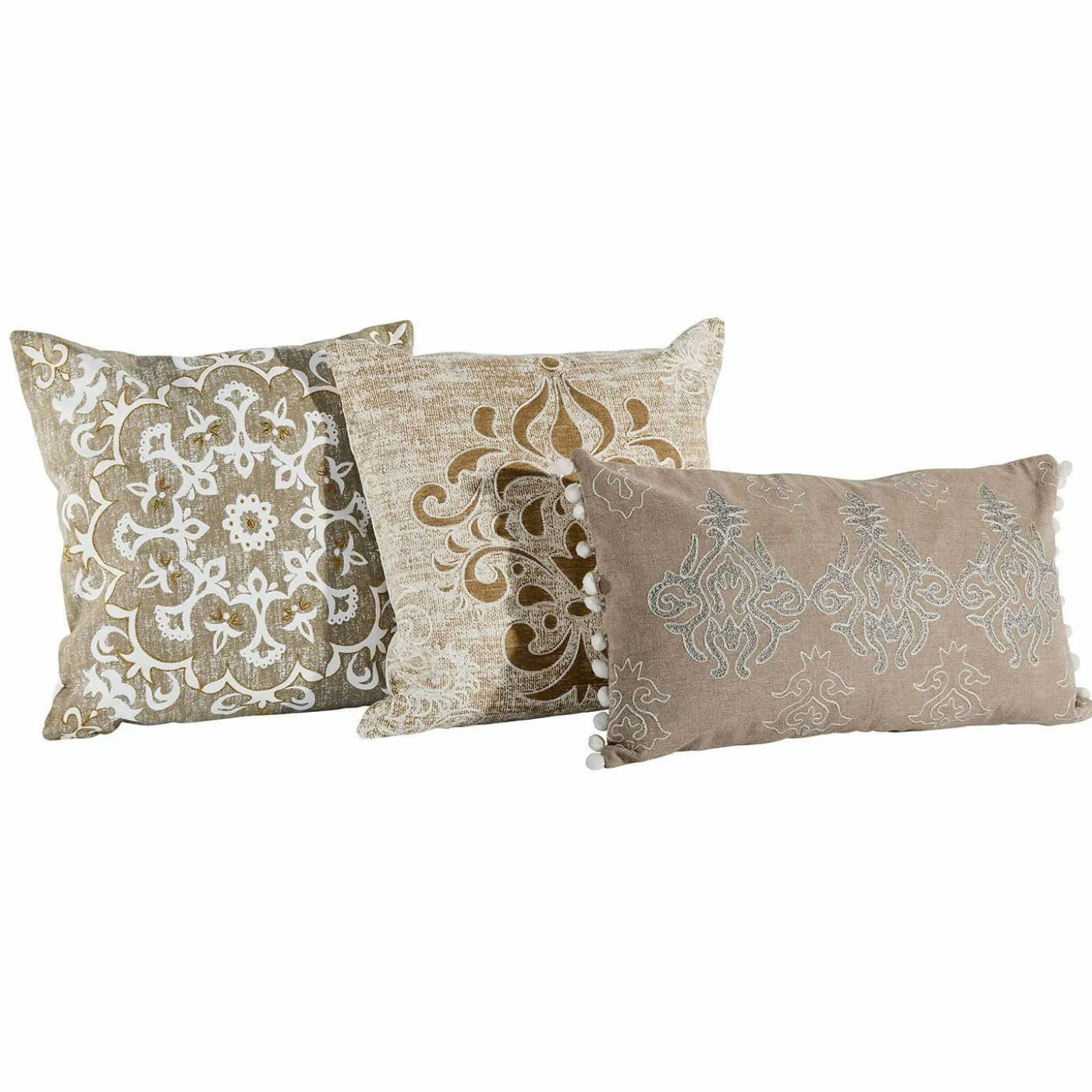 Set di 3 copricuscini Emelin