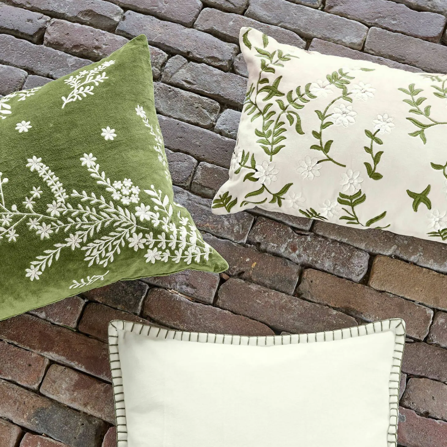 Set di 3 copricuscini Iplique