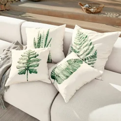 Set di 4 copricuscini Marly