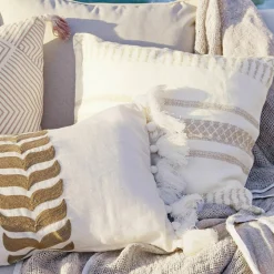Set di 4 copricuscini Olette