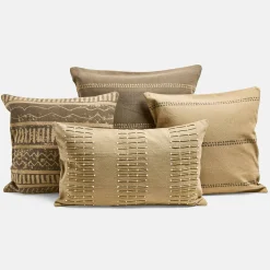 Set di 4 copricuscini Patti