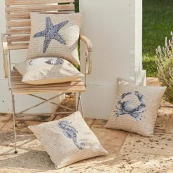 Set di 4 copricuscini Sealand