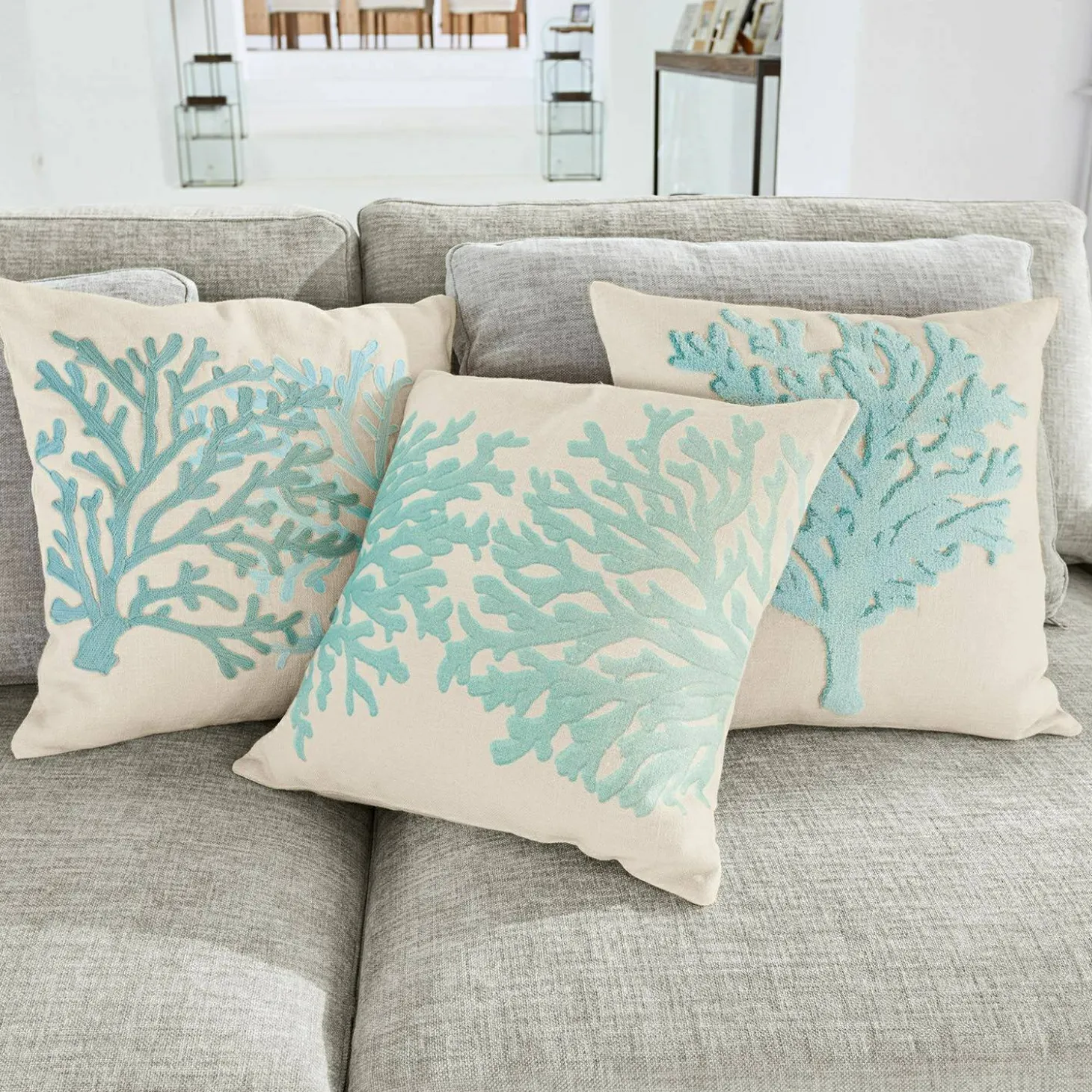 Set di 3 copricuscini Vaiea
