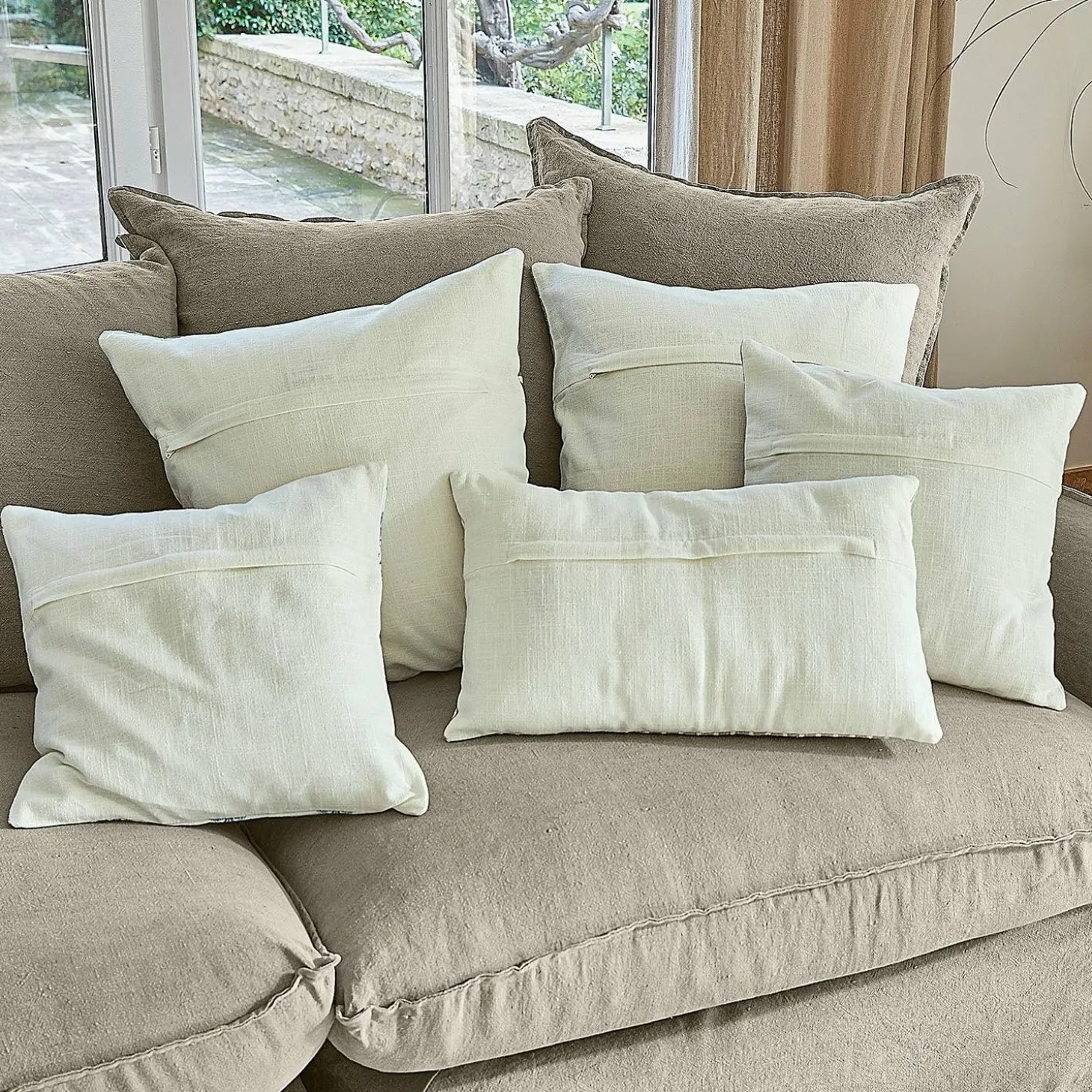 Set di 5 copricuscini Xantelle