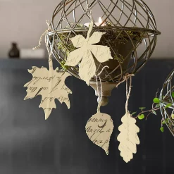 Set di 4 decorazioni da appendere Fleuriene