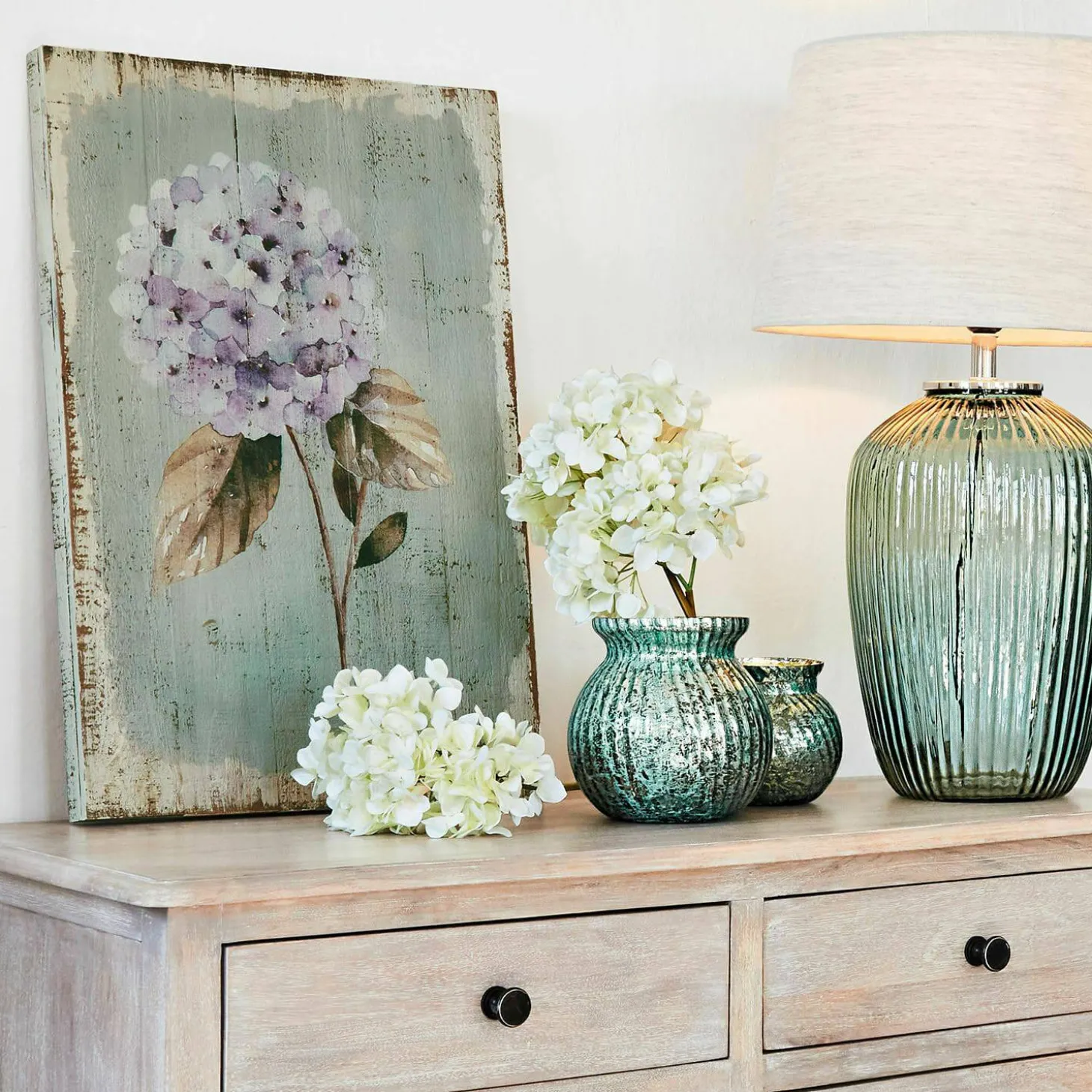 Set di 3 fiori decorativi Amarente