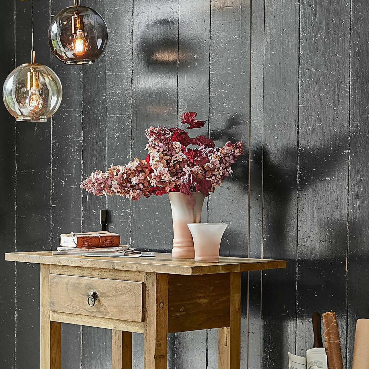 Set di 3 fiori decorativi Ylvi