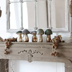 Set di 5 funghi decorativi Grana