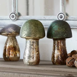 Set di 5 funghi decorativi Grana
