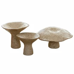 Set di 3 funghi decorativi Safoura