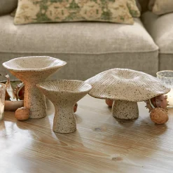 Set di 3 funghi decorativi Safoura