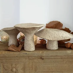 Set di 3 funghi decorativi Safoura