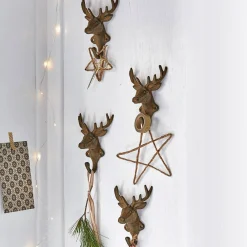 Set di 4 ganci Deer