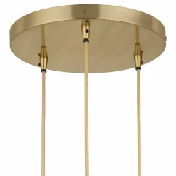 Set di 3 lampade a sospensione Lunaras