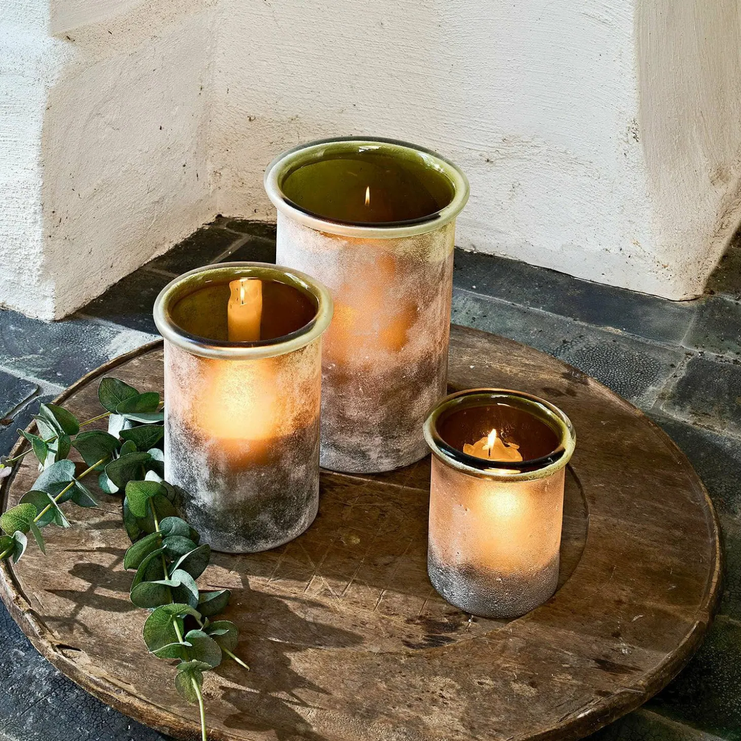 Set di 3 lanterne Iskira