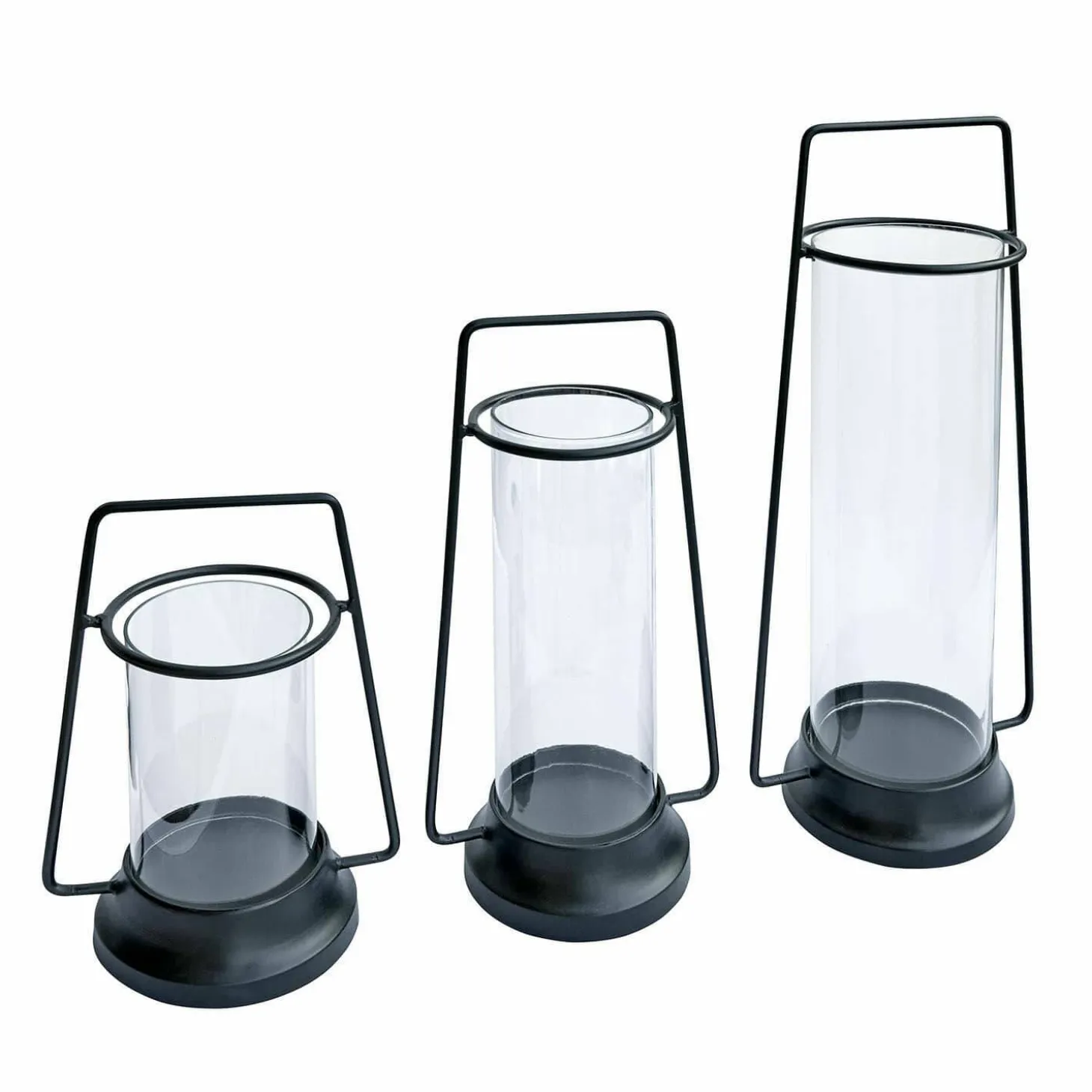 Set di 3 lanterne Mirandel