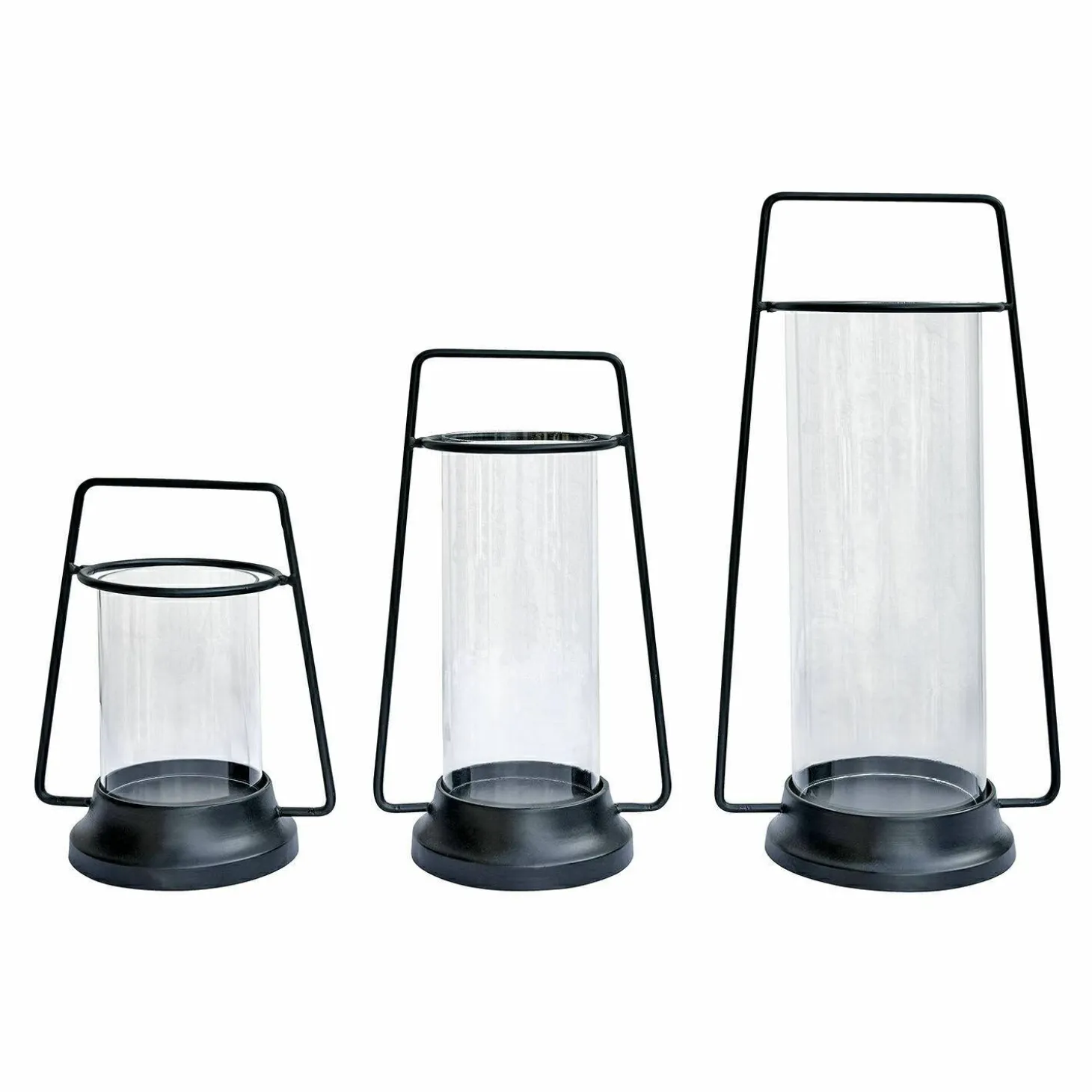 Set di 3 lanterne Mirandel