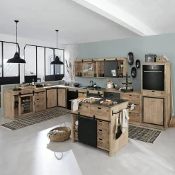 Set di 5 mobili da cucina Oakland