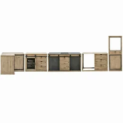 Set di 5 mobili da cucina Oakland
