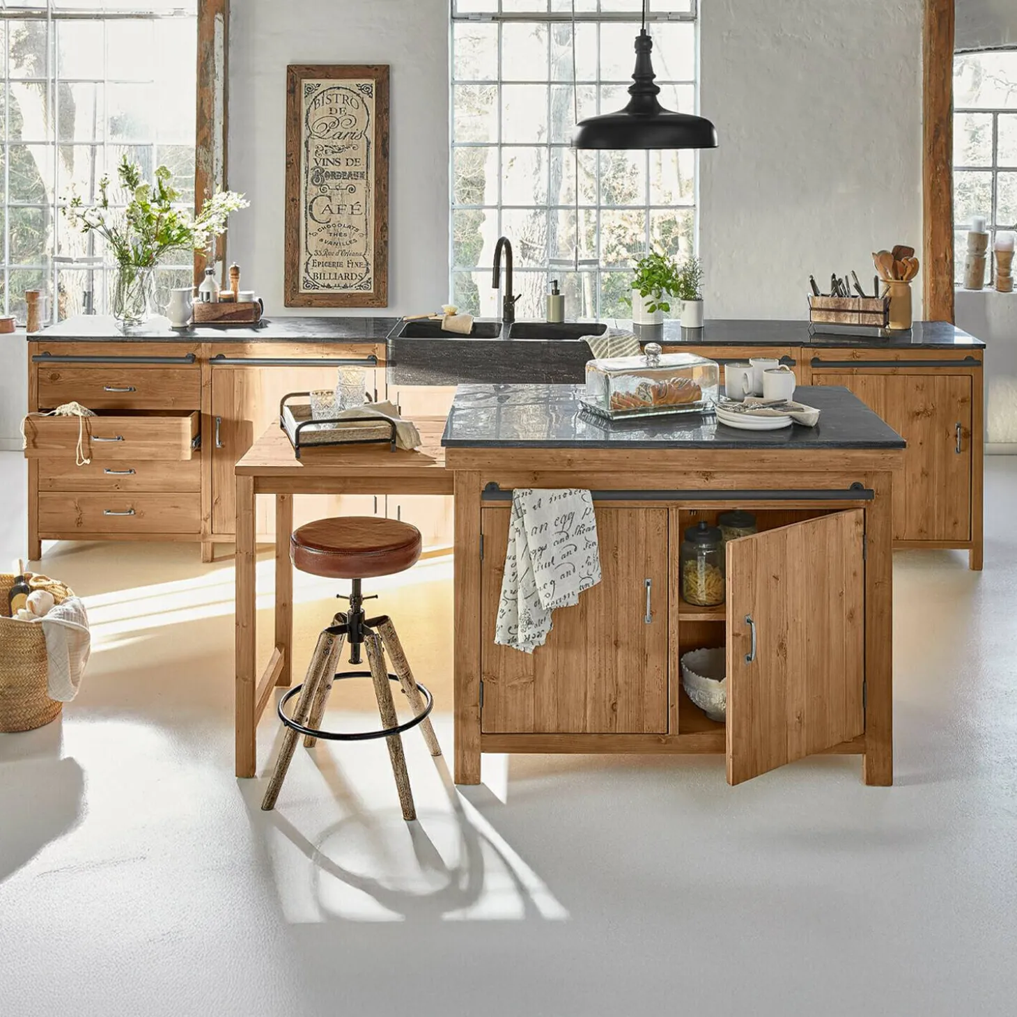 Set di 4 mobili da cucina Sunnybrook