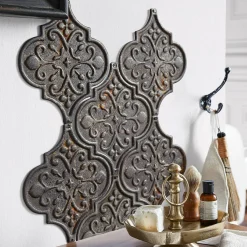 Set di 6 ornamenti da parete Halira