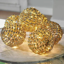 Set di 6 palline luminose a LED Serivane
