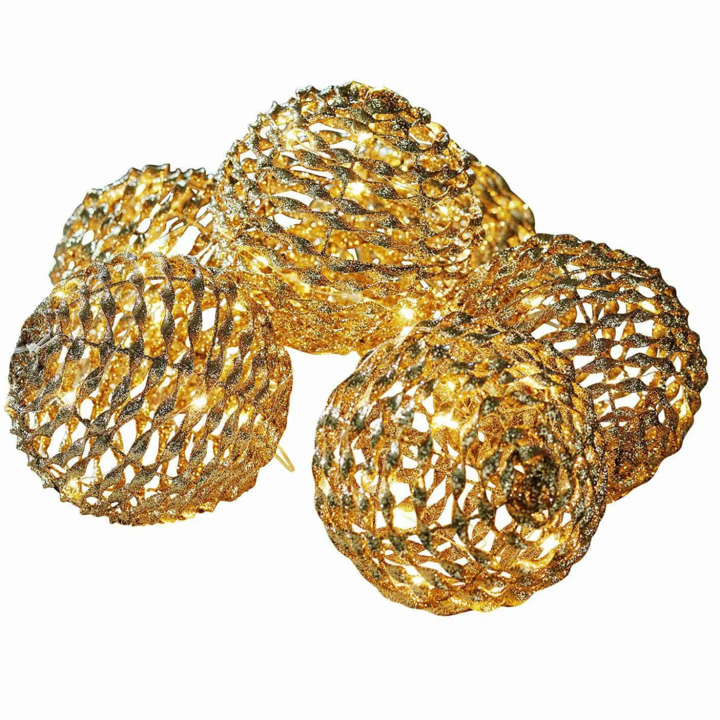 Set di 6 palline luminose a LED Serivane
