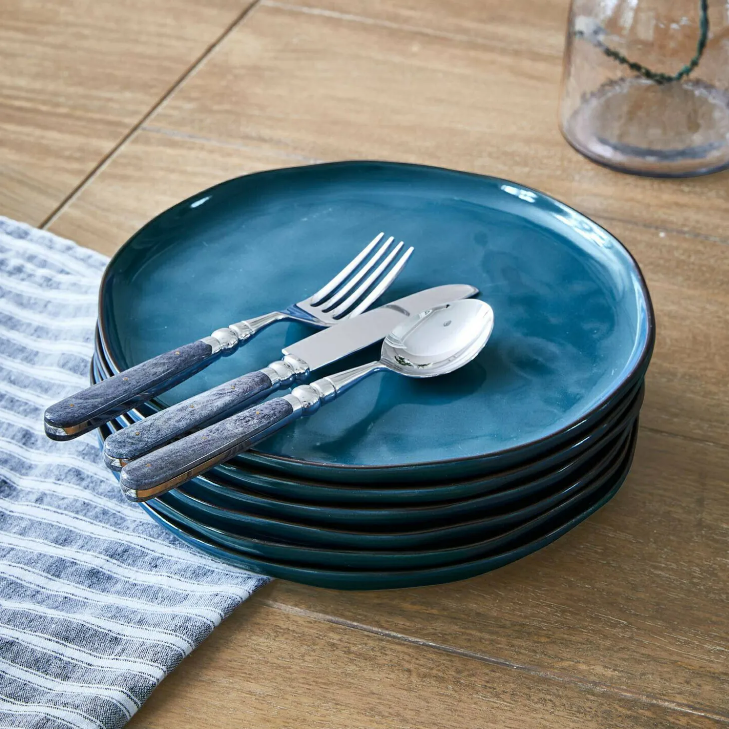 Set di 6 piatti Biarré