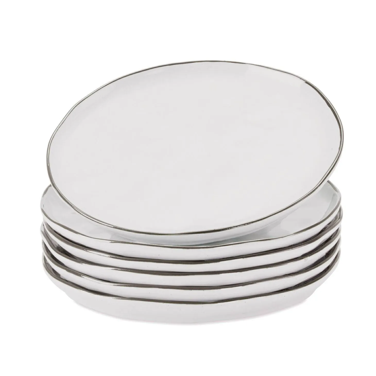 Set di 6 piattini Biarré