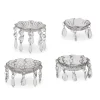 Set di 4 piatti per candele Pontarion