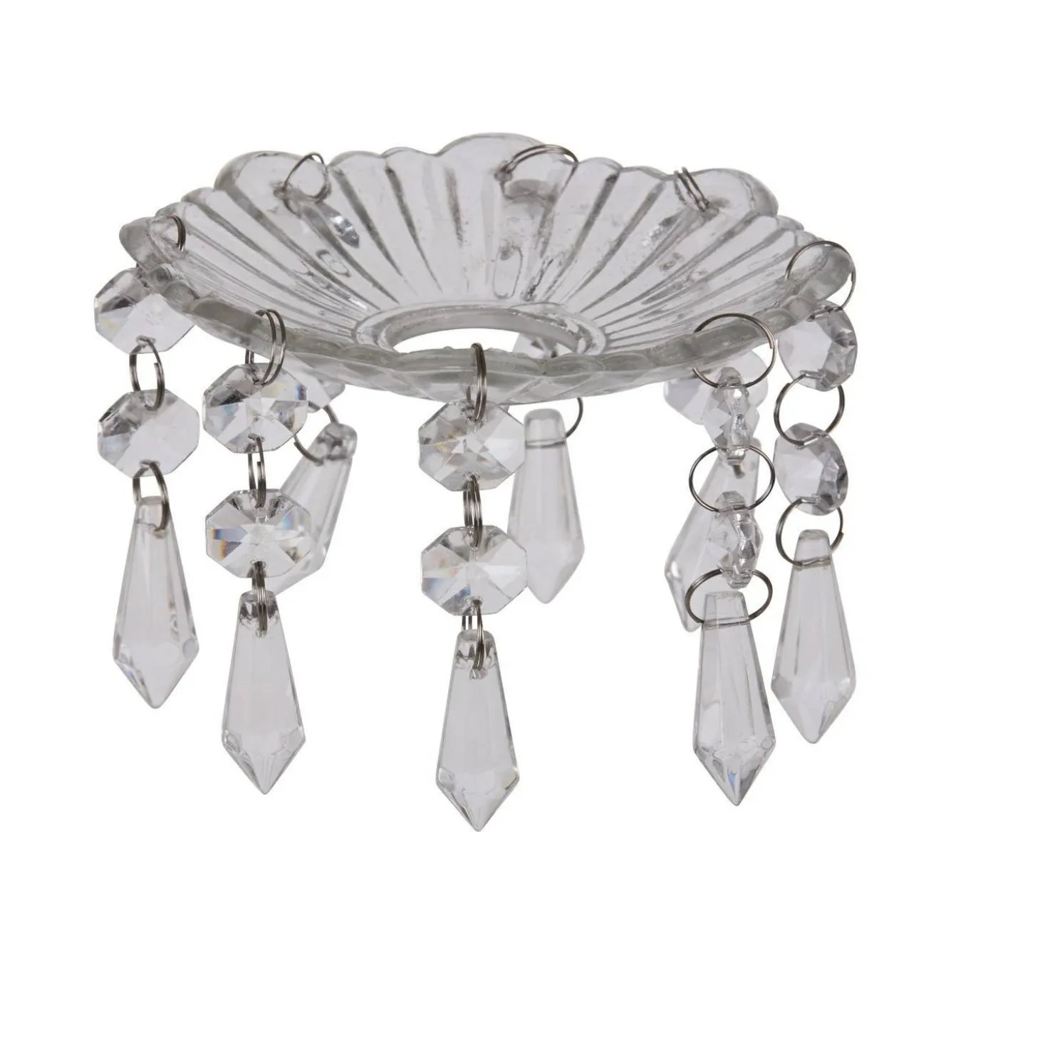 Set di 4 piatti per candele Pontarion