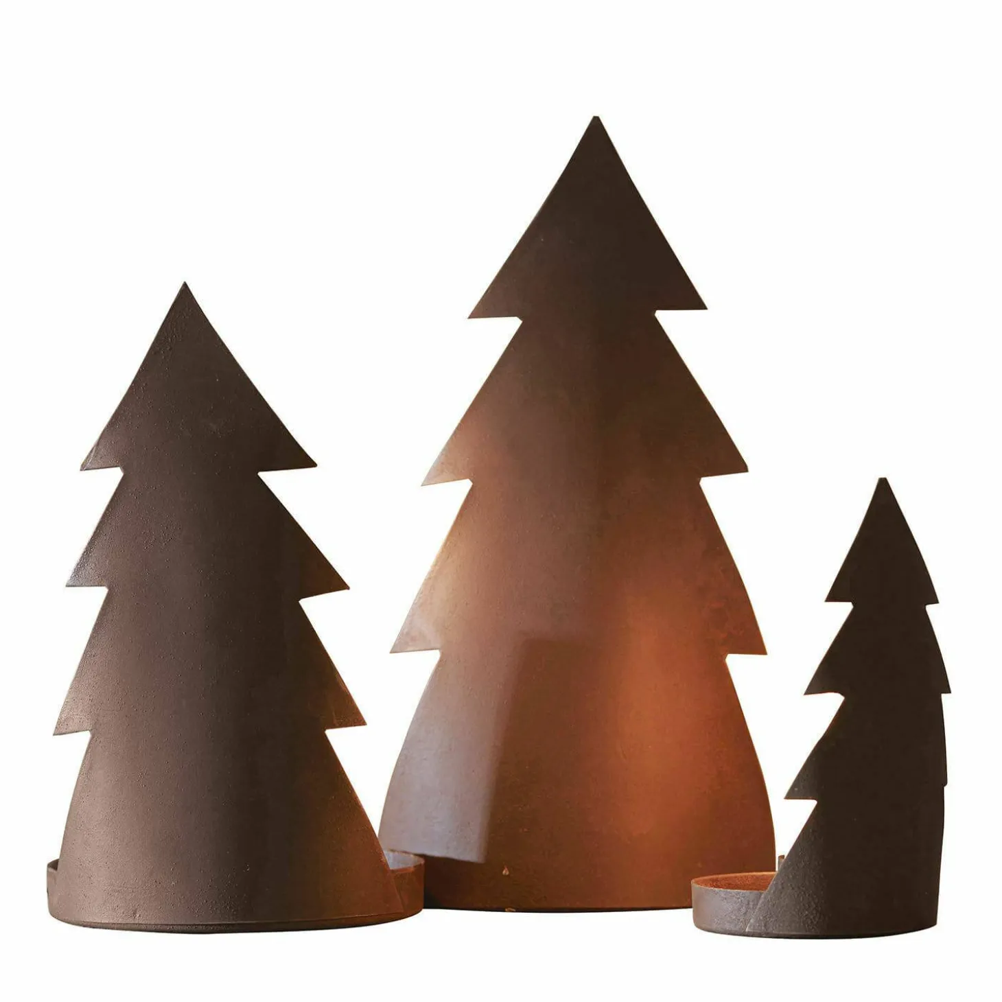 Set di 3 portacandela Ageville