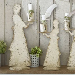 Set di 3 portacandela Chanler