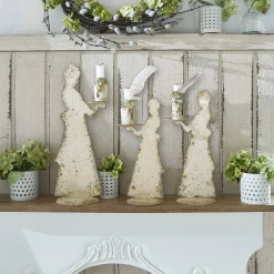 Set di 3 portacandela Chanler