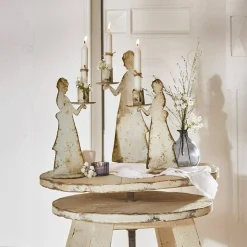 Set di 3 portacandela Chanler