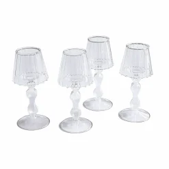 Set di 4 portacandele Jouval