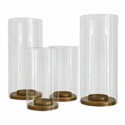 Set di 4 portacandele Kriven