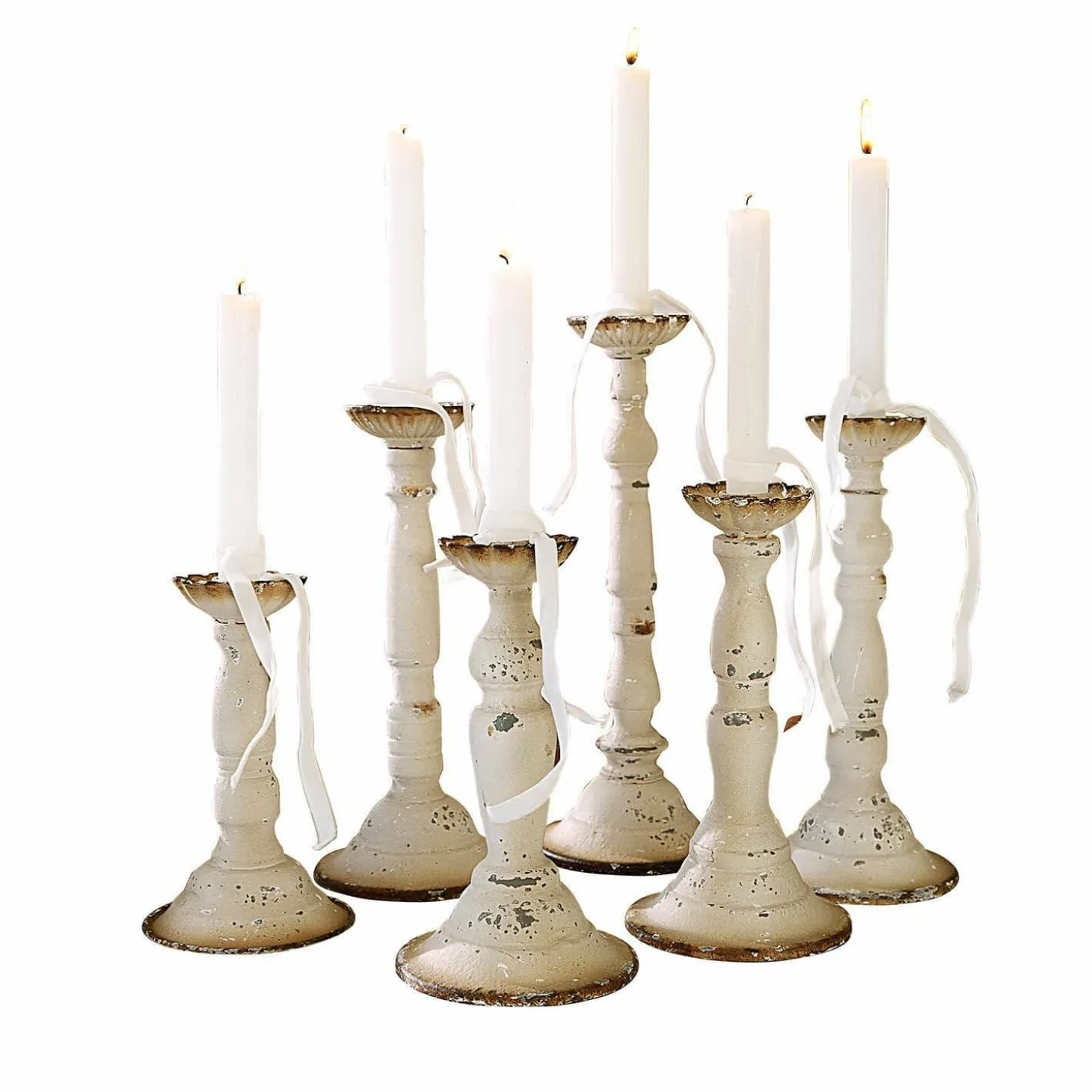 Set di 6 portacandele Rivondelle