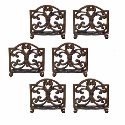 Set di 6 portacarte Plesnois