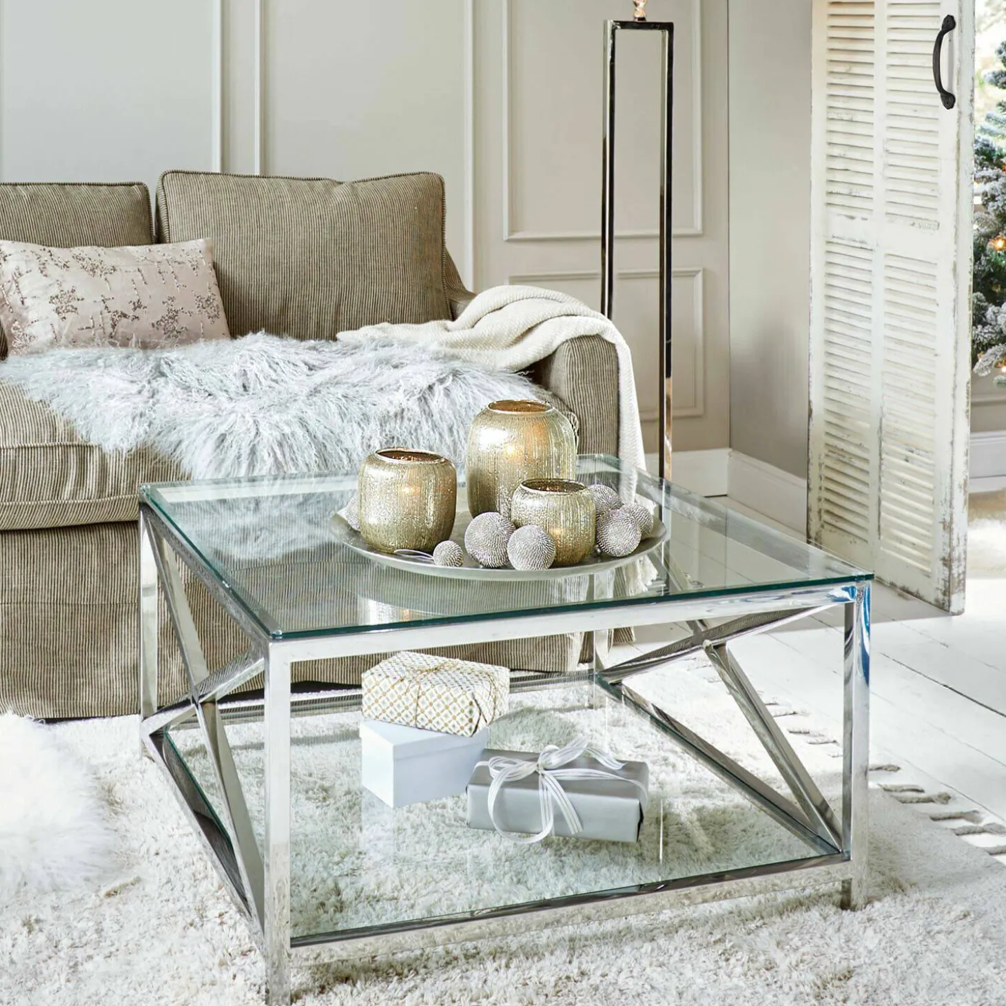 Set di 3 portalumini Clioneth