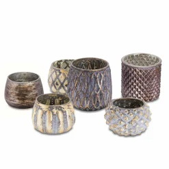 Set di 6 portalumini Fajolle