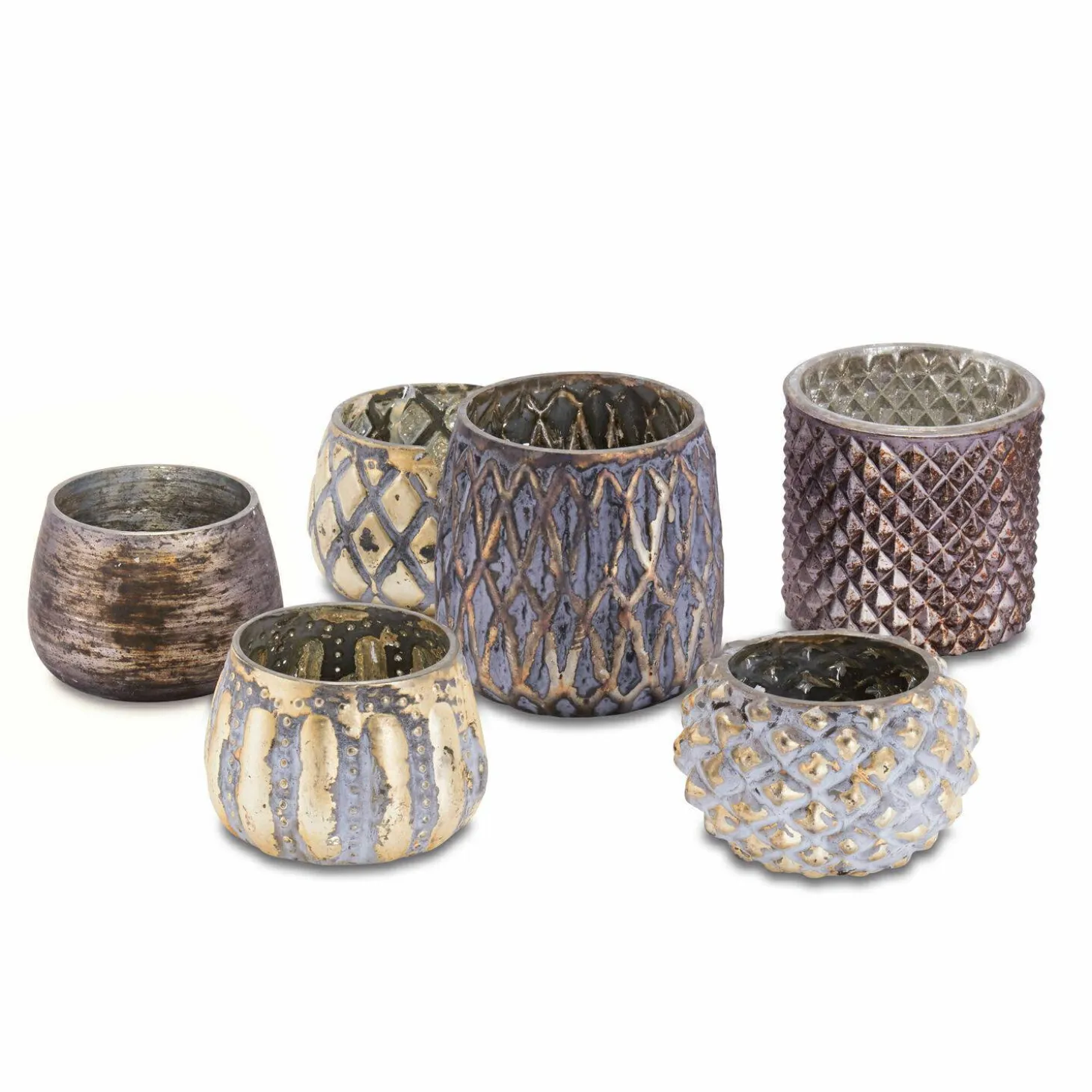 Set di 6 portalumini Fajolle