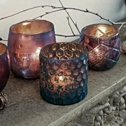 Set di 4 portalumini Marine