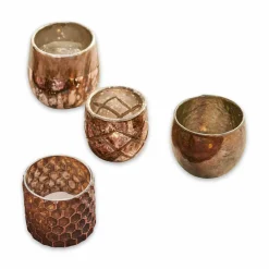 Set di 4 portalumini Marine