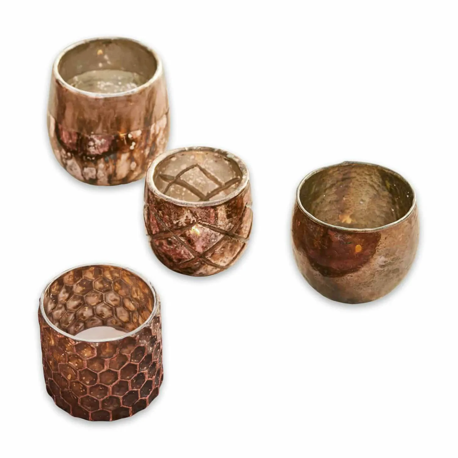 Set di 4 portalumini Marine