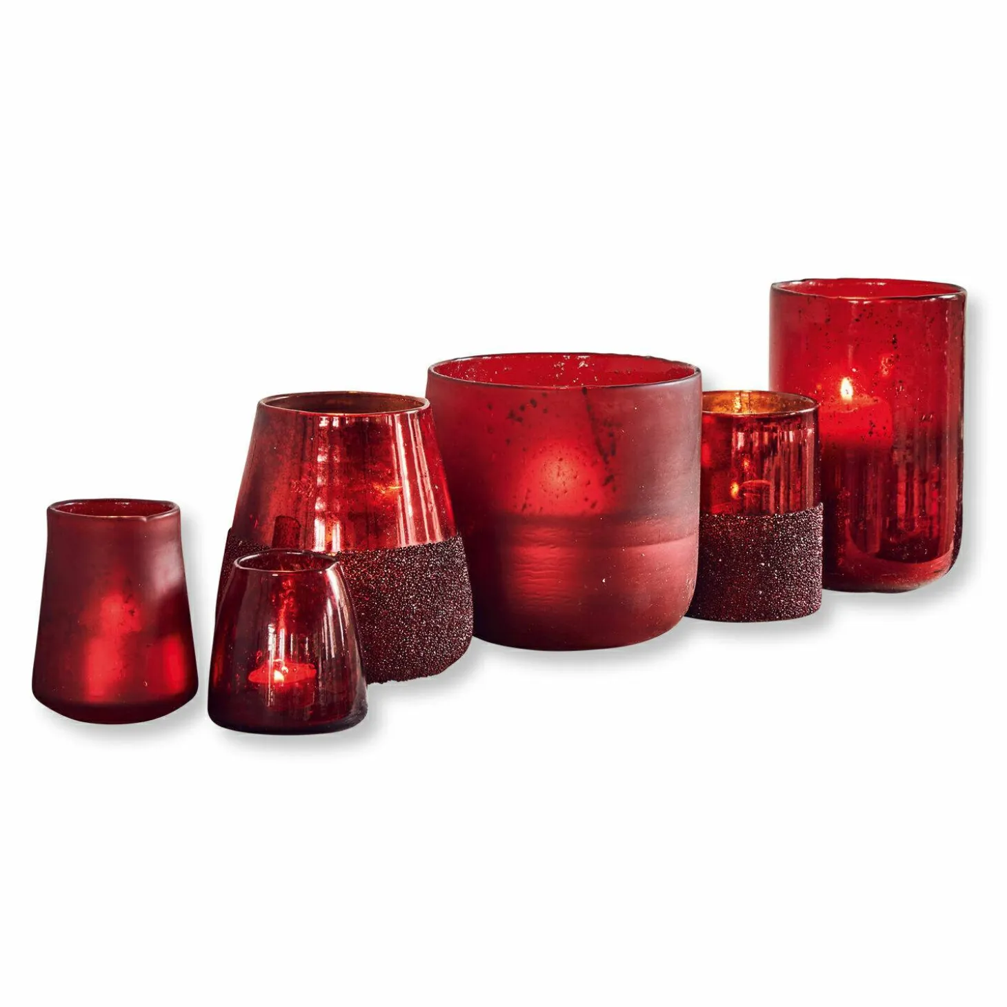 Set di 6 portalumini Paro