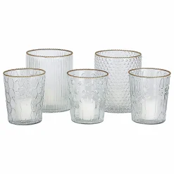 Set di 5 portalumini Rosienne