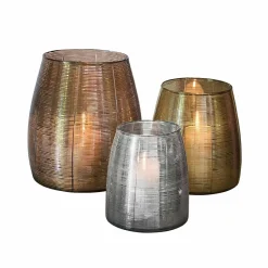 Set di 3 portalumini Uvenar