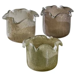 Set di 3 portalumini Venara
